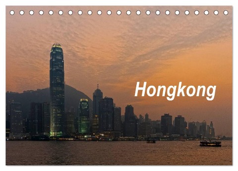 Hongkong (Tischkalender 2024 DIN A5 quer), CALVENDO Monatskalender - Dieter Gödecke