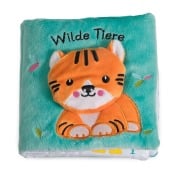 Cover-Bild zum Titel 'Mein Kuschel-Klappen-Stoffbuch. Welches Tier versteckt sich hier? Wilde Tiere' von 'Kenny Rettore'
