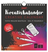 Cover-Bild zum Titel 'Kreativkalender M schwarz 2027' von ''