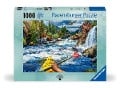 Cover-Bild zum Titel 'Erwachsenenpuzzle 1000 Teile - Wildwasser Rafting' von ''