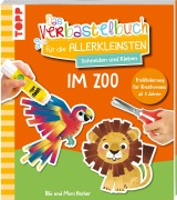 Cover-Bild zum Titel 'Das Verbastelbuch für die Allerkleinsten. Schneiden und Kleben. Im Zoo' von 'Mimi Hecher, Bibi Hecher'