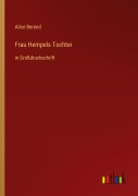 Cover-Bild zum Titel 'Frau Hempels Tochter' von 'Alice Berend'