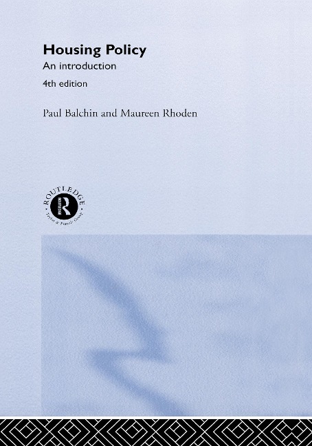 Housing Policy In The United States - Paul Balchin, Maureen Rhoden