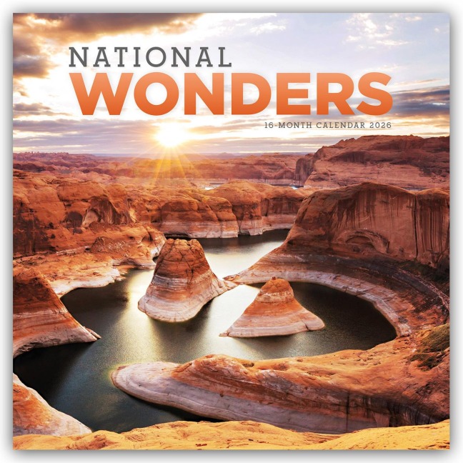 National Wonders - Wunder der Welt 2026 - Wand-Kalender - Carousel Calendar