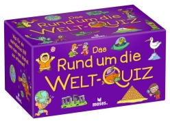 Cover-Bild zum Titel 'Das Rund um die Welt-Quiz' von 'Aurore Meyer'