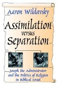 Cover-Bild zum Titel 'Assimilation Versus Separation' von ''