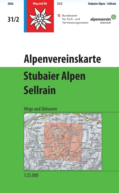 Alpenvereinskarte - Österreichischer Alpenverein