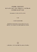 Cover-Bild zum Titel 'Physikalische Untersuchungen an Fasern, Fäden, Garnen und Geweben: Untersuchungen am Knickscheuergerät nach Weltzien' von ''