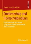 Cover-Bild zum Titel 'Studienerfolg und Hochschulbindung' von 'Kathrin Petzold-Rudolph'