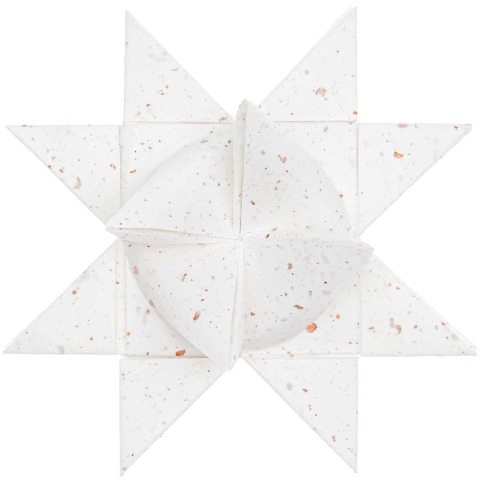 Fröbelsterne mit Recyclingpapier, 60 Streifen, FSC MIX, 120 g/m² - 