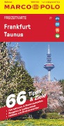 Cover-Bild zum Titel 'MARCO POLO Freizeitkarte 27 Frankfurt, Taunus 1:100.000' von 'Marco Polo Verlag'