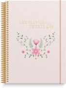 Cover-Bild zum Titel 'Burde Life Planner Pink Horizontal 2026' von ''