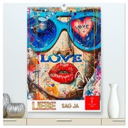 Cover-Bild zum Titel 'Liebe - sag ja (hochwertiger Premium Wandkalender 2026 DIN A2 hoch), Kunstdruck in Hochglanz' von 'Peter Roder'