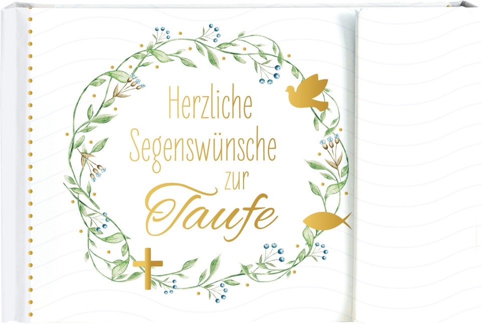 Herzliche Segenswünsche zur Taufe - 