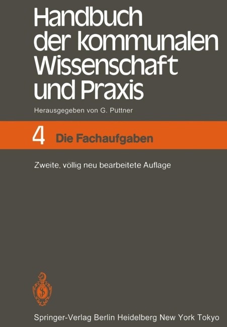 Handbuch der kommunalen Wissenschaft und Praxis - 