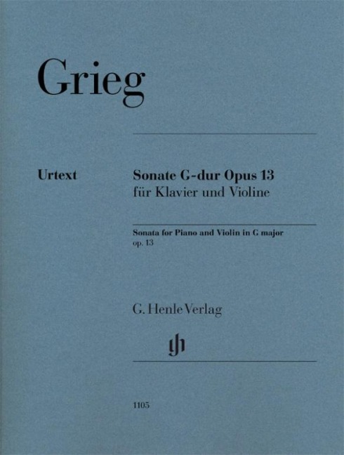 Violin Sonata G major op. 13 - Edvard Grieg