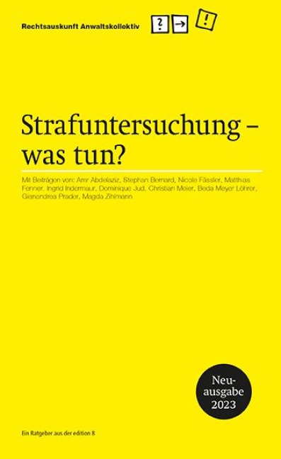 Strafuntersuchung ­ was tun? - 