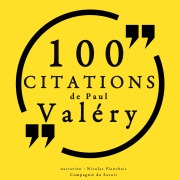 Cover-Bild zum Titel '100 citations de Paul Valéry' von 'Paul Valéry'