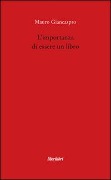 Cover-Bild zum Titel 'L' importanza di essere un libro' von 'Mauro Giancaspro'