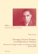 Cover-Bild zum Titel 'Giuseppe Antonio Borgese, un antifascista in America' von 'Mirko Menna'