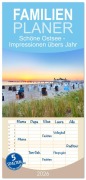 Cover-Bild zum Titel 'Familienplaner 2026 - Schöne Ostsee - Impressionen übers Jahr mit 5 Spalten (Wandkalender, 21 x 45 cm) CALVENDO' von 'Stefan Dinse'
