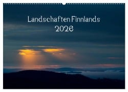 Cover-Bild zum Titel 'Landschaften Finnlands (Wandkalender 2026 DIN A2 quer), CALVENDO Monatskalender' von 'Www. Sojombo. de Www. Sojombo. de'
