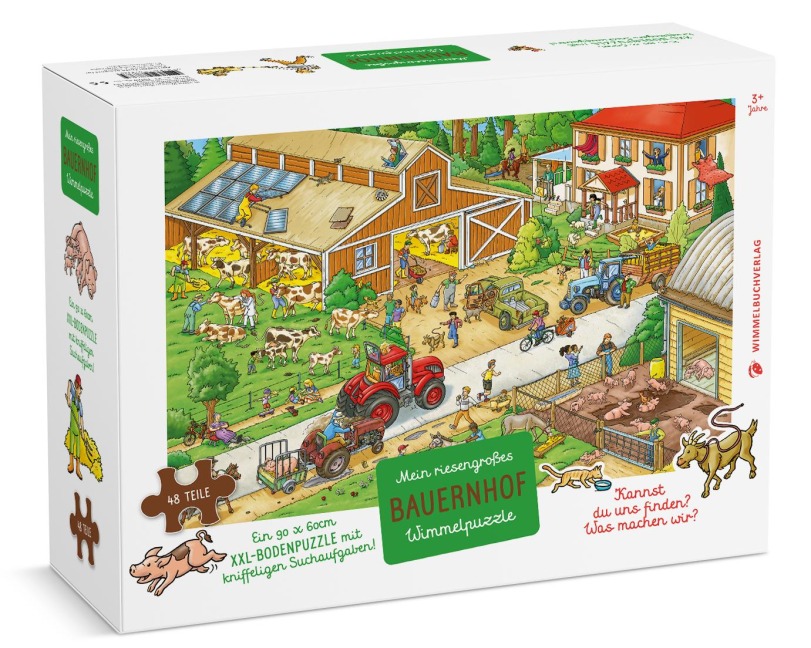 Bauernhof Puzzle 48 Teile XXL - 