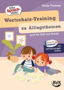 Cover-Bild zum Titel 'Kita Sprachstark: Wortschatz-Training zu Alltagsthemen' von 'Sonja Thoenes'