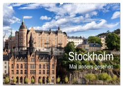 Stockholm - Mal anders gesehen (Wandkalender 2025 DIN A2 quer), CALVENDO Monatskalender - Dirk Rosin