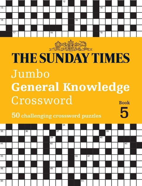 Sunday Times Jumbo General Knowledge Crossword Book 5 - The Sunday Times