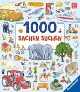 Cover-Bild zum Titel 'Sachen suchen - 1000 Sachen suchen: Mein großes Wörterbuch' von 'Susanne Gernhäuser'