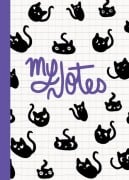 Cover-Bild zum Titel 'Carnet Chat Violet' von 'Hello Editions'