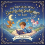Cover-Bild zum Titel '101 Wunderschöne Kinder Gutenachtgeschichten mit Liam als Hauptfigur' von 'Fabio Felice'