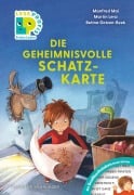 Cover-Bild zum Titel 'Leseprofis - GROSSBUCHSTABEN: DIE GEHEIMNISVOLLE SCHATZKARTE, Erstes Lesen' von 'Manfred Mai, Martin Lenz'