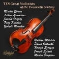 Cover-Bild zum Titel 'Ten Great Violinists of the Twentieth Century' von 'Elman/Kreisler/Heifetz/Menuhin/Milstein/Oistrach'