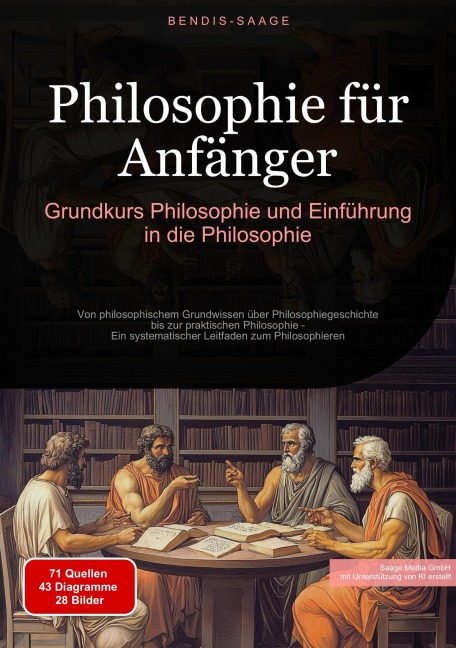 Philosophie für Anfänger: Grundkurs Philosophie und Einführung in die Philosophie - Bendis A. I. Saage - Deutschland