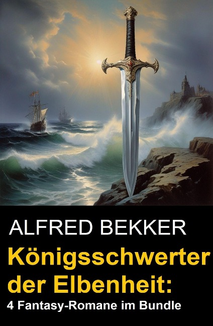 Königsschwerter der Elbenheit: 4 Fantasy-Romane im Bundle - Alfred Bekker