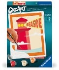 Ravensburger CreArt - Malen nach Zahlen 23899 - Leuchtturm am Strand - ab 12 Jahren - 