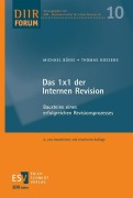 Cover-Bild zum Titel 'Das 1x1 der Internen Revision' von 'Michael Bünis, Thomas Gossens'