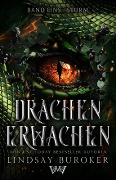 Cover-Bild zum Titel 'Drachen erwachen - der Fantasy Bestseller' von 'Lindsay Buroker, Fantasy mit Drachen'