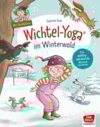 Cover-Bild zum Titel 'Wichtel-Yoga im Winterwald. Eine wohlig wärmende Mitmachgeschichte' von 'Gabriele Pohl'