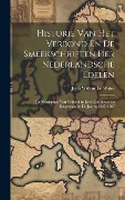 Cover-Bild zum Titel 'Historie Van Het Verbond En De Smeekschriften Der Nederlandsche Edelen' von 'Jona Willem Te Water'