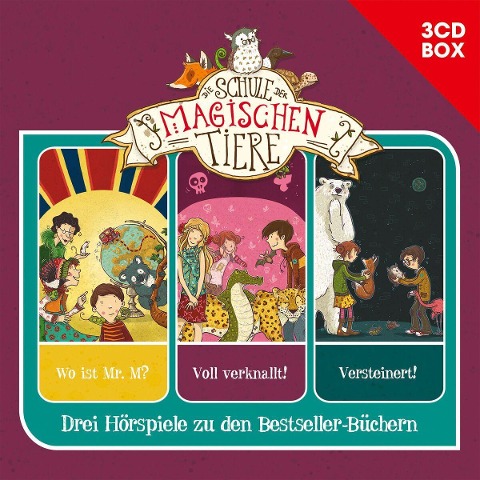 Schule der magischen Tiere - 3-CD Hspbox Vol. 3 - Die Schule der magischen Tiere