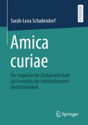 Cover-Bild zum Titel 'Amica curiae' von 'Sarah-Lena Schadendorf'