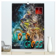 Cover-Bild zum Titel 'Motocross - einfach faszinierend (hochwertiger Premium Wandkalender 2026 DIN A2 hoch), Kunstdruck in Hochglanz' von 'Peter Roder'