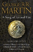 Cover-Bild zum Titel 'A Game of Thrones: The Story Continues Books 1-5' von 'George R. R. Martin'
