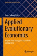Cover-Bild zum Titel 'Applied Evolutionary Economics' von 'Klaus Solberg Söilen'