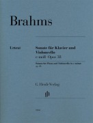 Cover-Bild zum Titel 'Sonate für Klavier und Violoncello e-moll op.38' von 'Johannes Brahms'