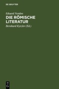 Cover-Bild zum Titel 'Die römische Literatur' von 'Eduard Norden'