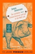 Cover-Bild zum Titel 'Der verliebte Schwarzbrenner und wie er die Welt sah' von 'Jonas Jonasson'